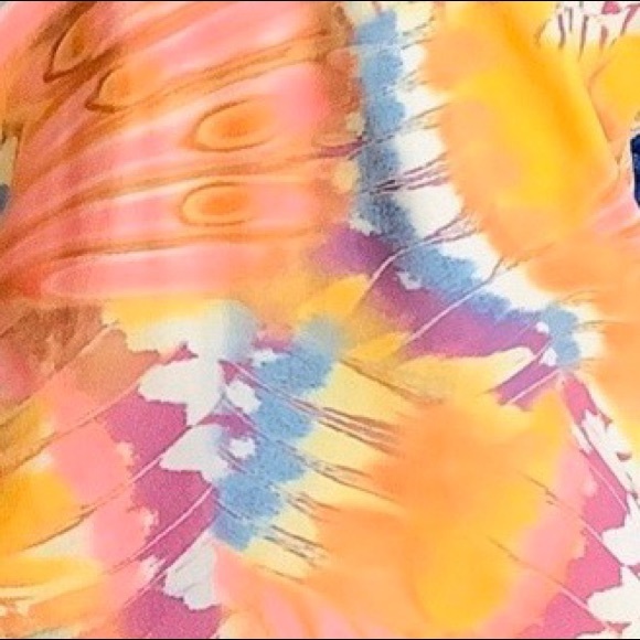 2000s Vintage Multi Rainbow Halter Top💖 - Picture 4 of 4